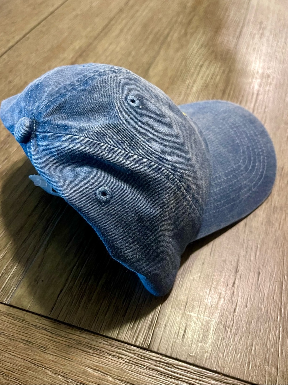 Disney Parks Mickey Mouse Embroidered Dad Hat - Washed Denim Blue - Picture 11 of 13